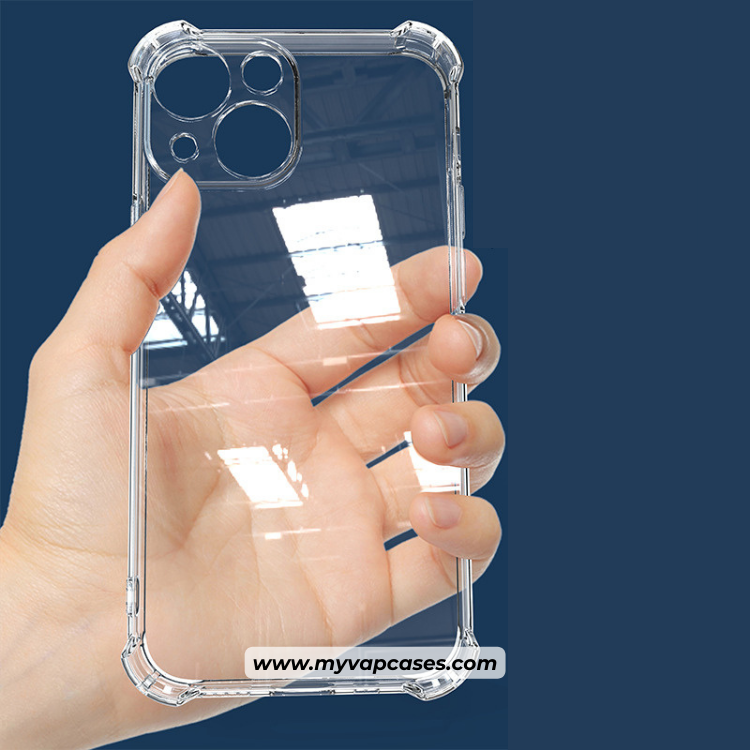 Anti Shock with Camera Protection Transparent Phone Case