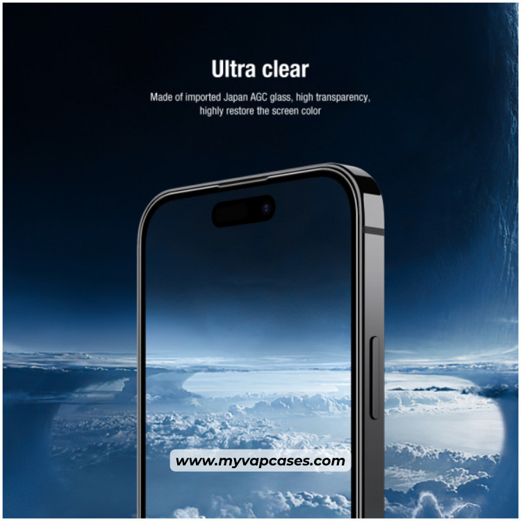 Premium Tempered Glass with Speaker Net Screen Protector