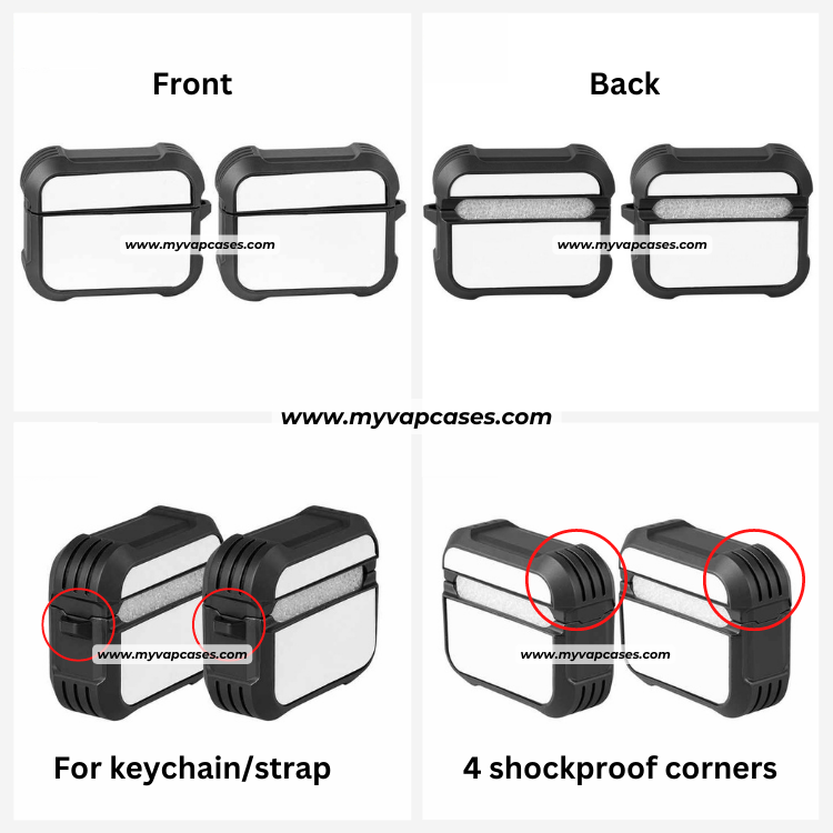 Your Photo Shockproof AirPods 1/2 Case