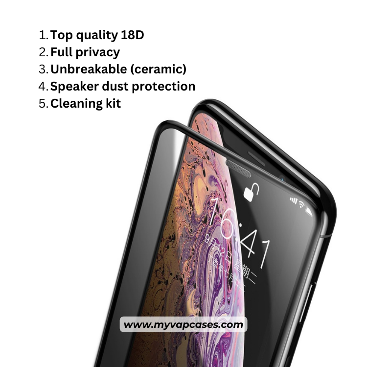 Caisles 18D Privacy Screen Protector