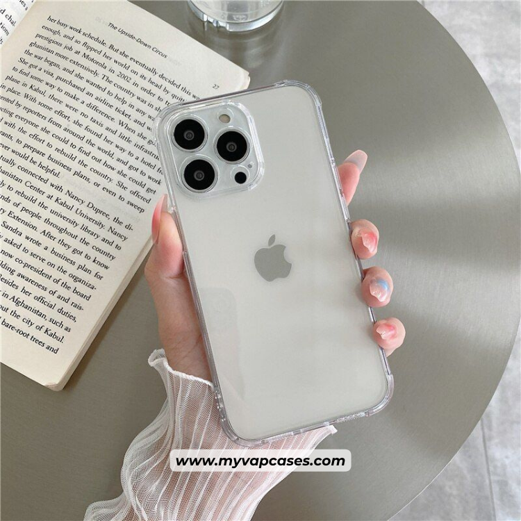 Anti Shock with Camera Protection Transparent Phone Case