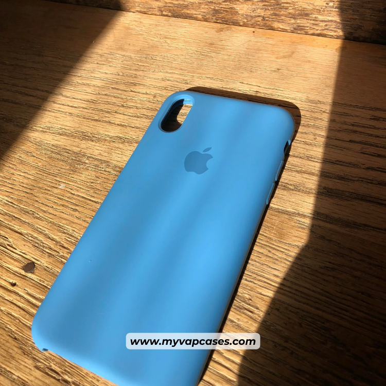 Denim Blue Silicone Phone Case
