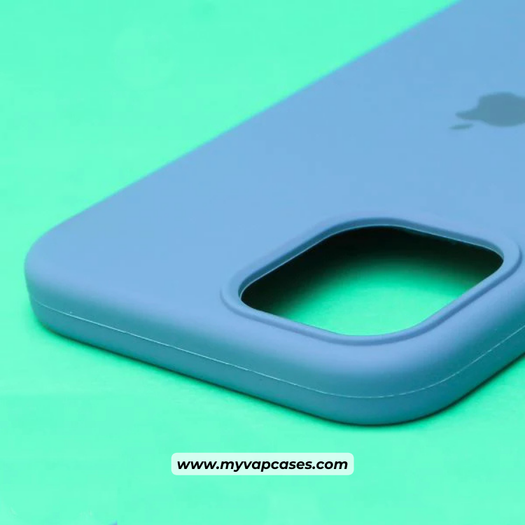 Denim Blue Silicone Phone Case