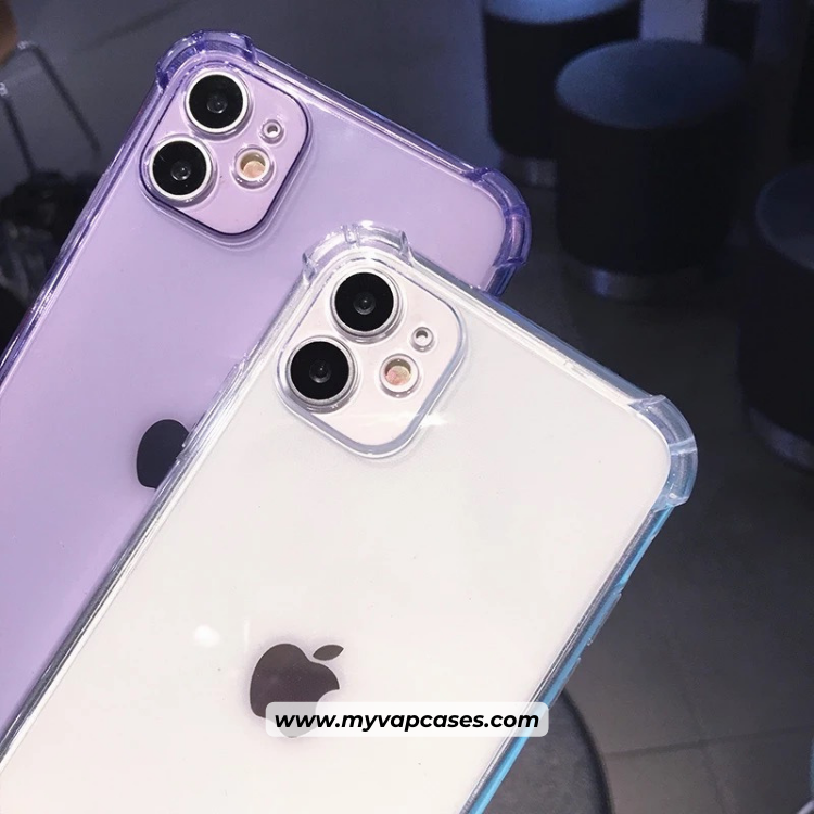 Purple Fluorescent Shockproof Phone Case