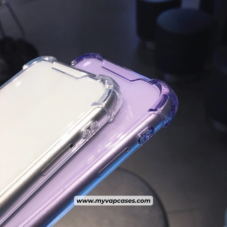 Purple Fluorescent Shockproof Phone Case