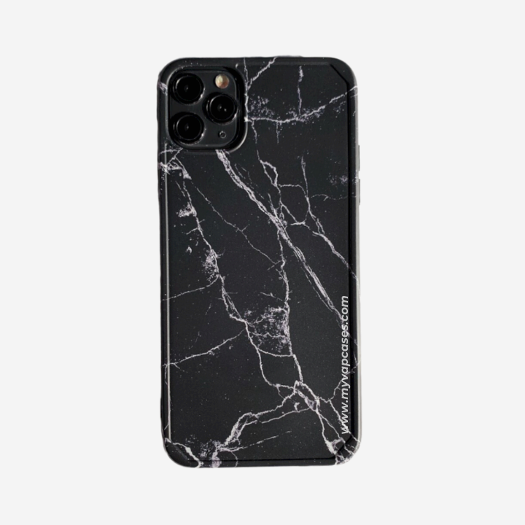 Marble Black Phone Case
