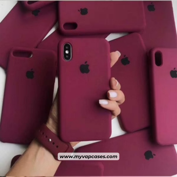 Plum Silicone Phone Case