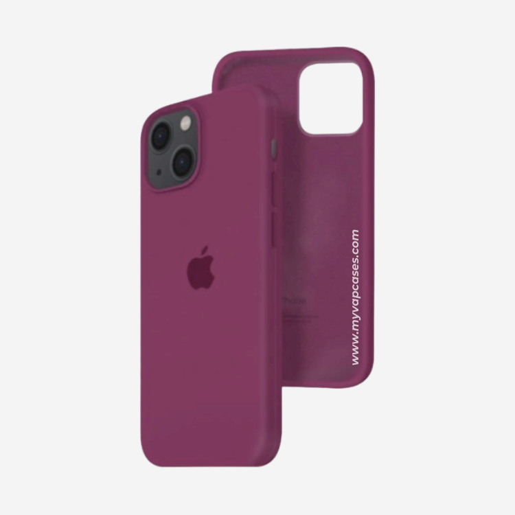 Plum Silicone Phone Case