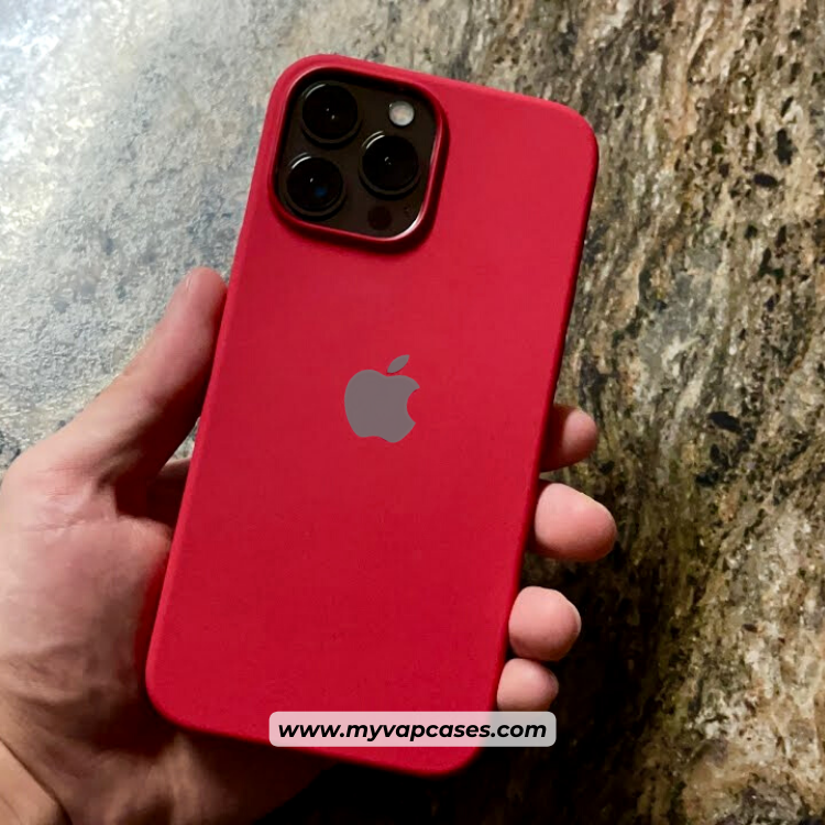 Red Silicone Phone Case