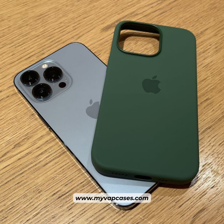 Sequoia Green Silicone Phone Case