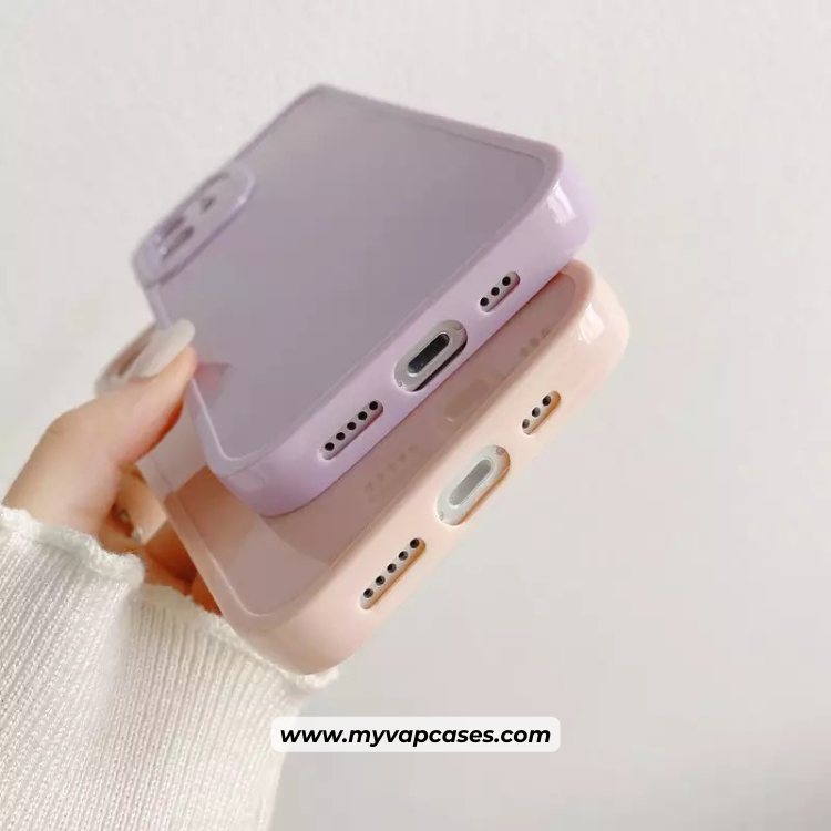 Lavender Square Frame Phone Case